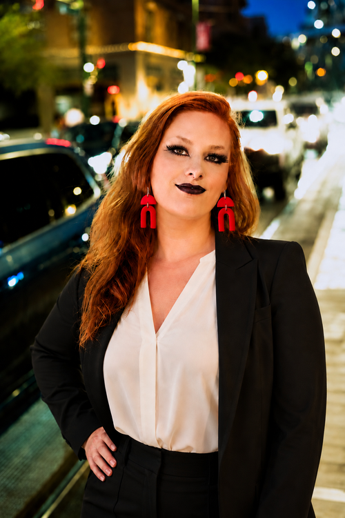 Confidence Collection Geometric Earrings | Lightweight Statement Jewelry for Professional Women