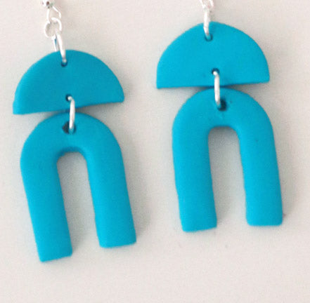 Confidence Collection Geometric Earrings | Lightweight Statement Jewelry for Professional Women
